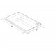 EXPANDABLE OFFICE DRAWER ORGANIZER PEN TRAY-20x34/44.5cm-GRAY OFFICE TRAYS